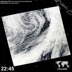 Level 1B Image at: 2245 UTC