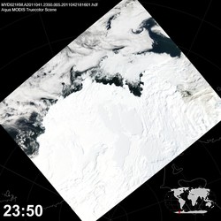 Level 1B Image at: 2350 UTC