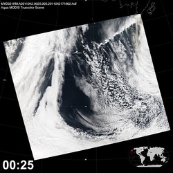 Level 1B Image at: 0025 UTC