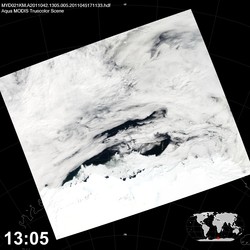 Level 1B Image at: 1305 UTC