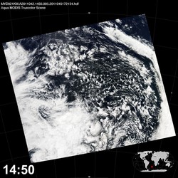 Level 1B Image at: 1450 UTC