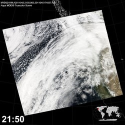 Level 1B Image at: 2150 UTC