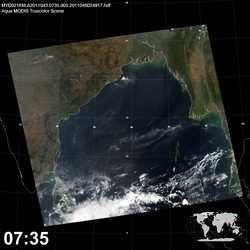 Level 1B Image at: 0735 UTC