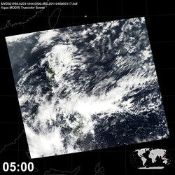 Level 1B Image at: 0500 UTC