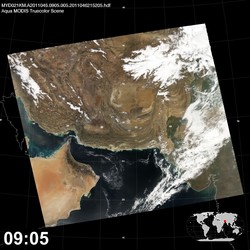 Level 1B Image at: 0905 UTC