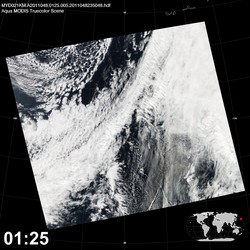 Level 1B Image at: 0125 UTC