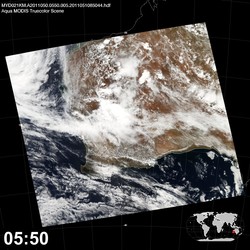 Level 1B Image at: 0550 UTC