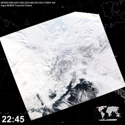 Level 1B Image at: 2245 UTC