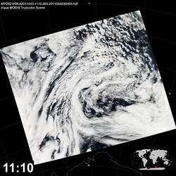 Level 1B Image at: 1110 UTC