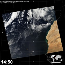 Level 1B Image at: 1450 UTC