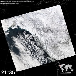 Level 1B Image at: 2135 UTC