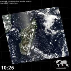 Level 1B Image at: 1025 UTC