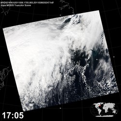 Level 1B Image at: 1705 UTC