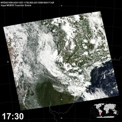 Level 1B Image at: 1730 UTC