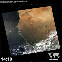 Level 1B Image at: 1410 UTC