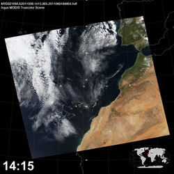 Level 1B Image at: 1415 UTC