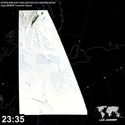 Level 1B Image at: 2335 UTC