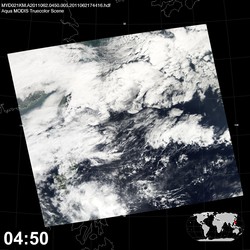 Level 1B Image at: 0450 UTC