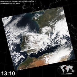 Level 1B Image at: 1310 UTC