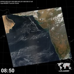 Level 1B Image at: 0850 UTC