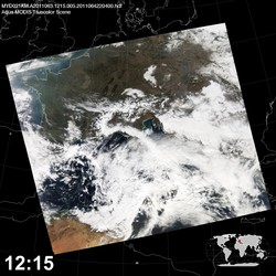 Level 1B Image at: 1215 UTC