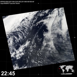 Level 1B Image at: 2245 UTC