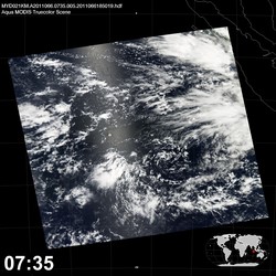 Level 1B Image at: 0735 UTC