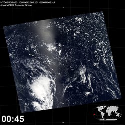 Level 1B Image at: 0045 UTC