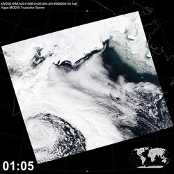 Level 1B Image at: 0105 UTC