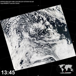 Level 1B Image at: 1345 UTC