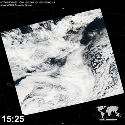 Level 1B Image at: 1525 UTC