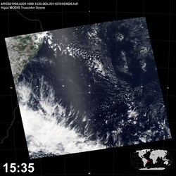 Level 1B Image at: 1535 UTC