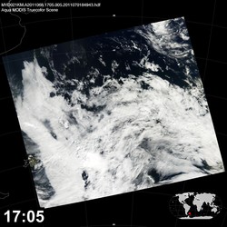 Level 1B Image at: 1705 UTC