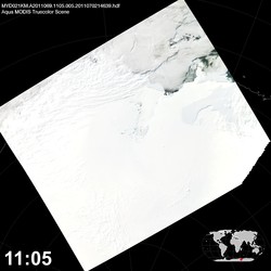 Level 1B Image at: 1105 UTC