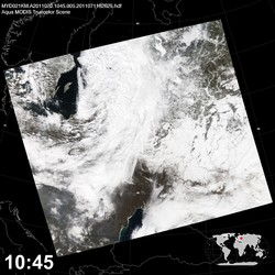 Level 1B Image at: 1045 UTC