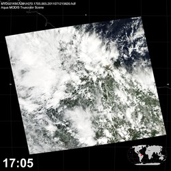 Level 1B Image at: 1705 UTC