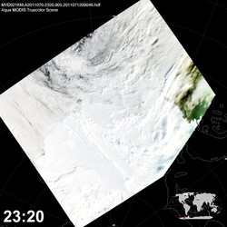 Level 1B Image at: 2320 UTC