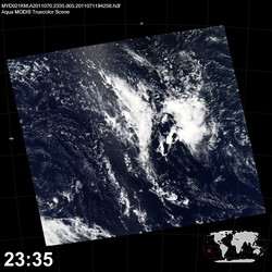 Level 1B Image at: 2335 UTC