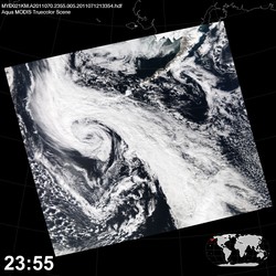 Level 1B Image at: 2355 UTC