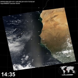 Level 1B Image at: 1435 UTC