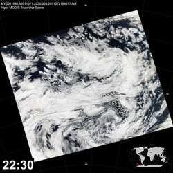 Level 1B Image at: 2230 UTC