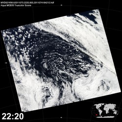 Level 1B Image at: 2220 UTC