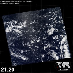 Level 1B Image at: 2120 UTC