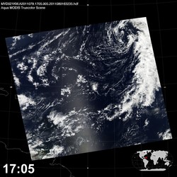 Level 1B Image at: 1705 UTC