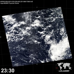 Level 1B Image at: 2330 UTC