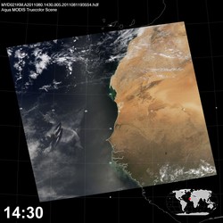 Level 1B Image at: 1430 UTC