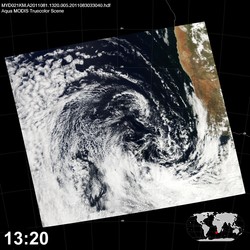 Level 1B Image at: 1320 UTC