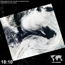 Level 1B Image at: 1810 UTC