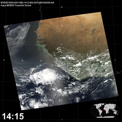 Level 1B Image at: 1415 UTC