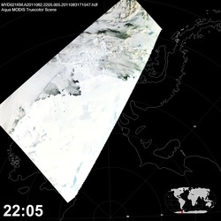 Level 1B Image at: 2205 UTC